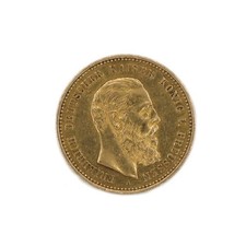 Moneta Moneta 10 marek 1888 Fryderyk Cesarz Niemiecki Król Preuzów 900 złoto