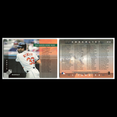 Eddie Murray Lot 9 Baseball Cards 2001 Fleer Greats of the Game Orioles Set MLB - Picture 7 of 11