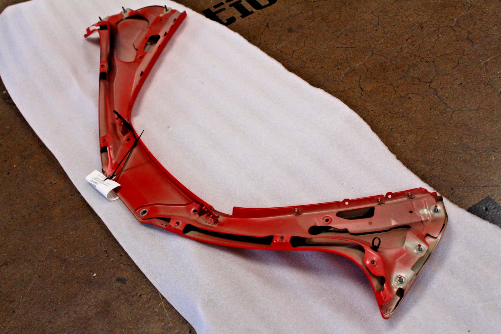 Ferrari 296 GTB, Rear Body Outer Flank Panel, Scuffed, Used, P/N 985956537