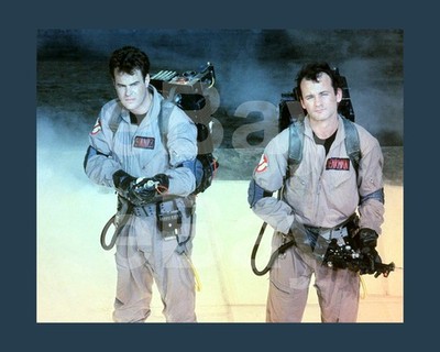 Ghostbusters (1984) Dan Aykroyd Bill Murray 16x12 Foto Leinwand Matte Einzel