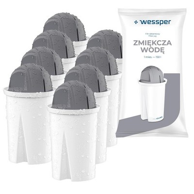 Wasserfilter Kartuschen für Brita Aquaphor Dafi Wessper aquaclassic PROTECT 8x