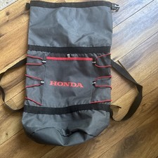 Honda Motors Duffle Bag Dry Bag 23"x9" Grey & Red - Medium Duty - CLEAN