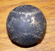 Antique 1850's 1860's Figure 8 Baseball, Outstanding Early Ball, Great Stitching