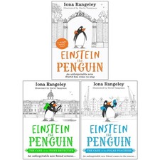 Image of Einstein the Penguin Series 3 Books Collection Set By Iona Rangeley Detective
