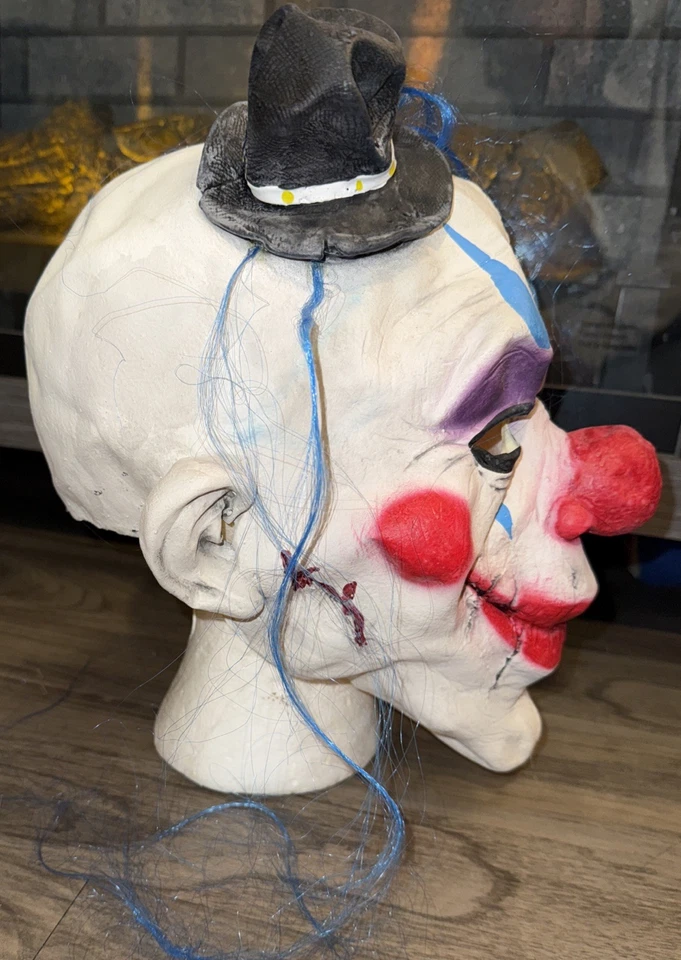 Divertido Mundo Terror Payaso Espeluznante Circo Psicosis Asesino Máscara Disfraz Foto 2 de 4
