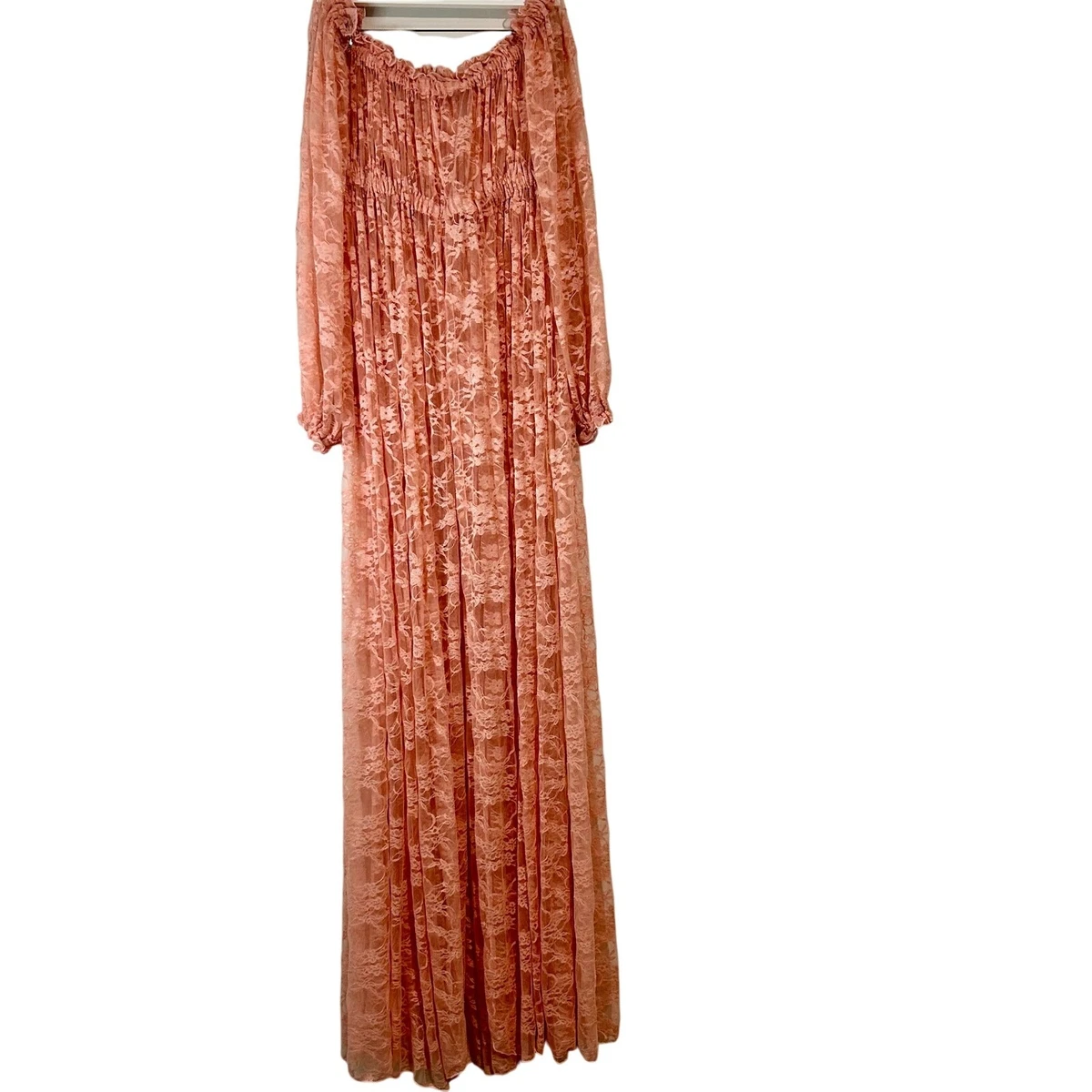 Lace Maternity Pink Off the Shoulder Dresses for Women for sale | eBay