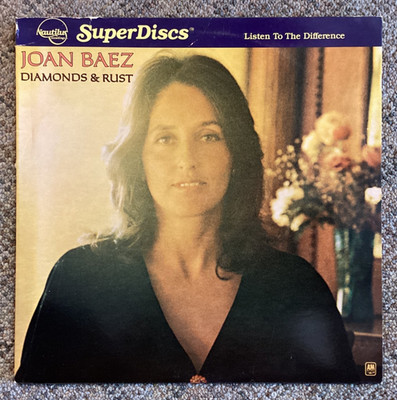 Joan Baez - Diamonds & Rust - 1980 Reissue Half Speed NR 12 w/Inserts M-/VG