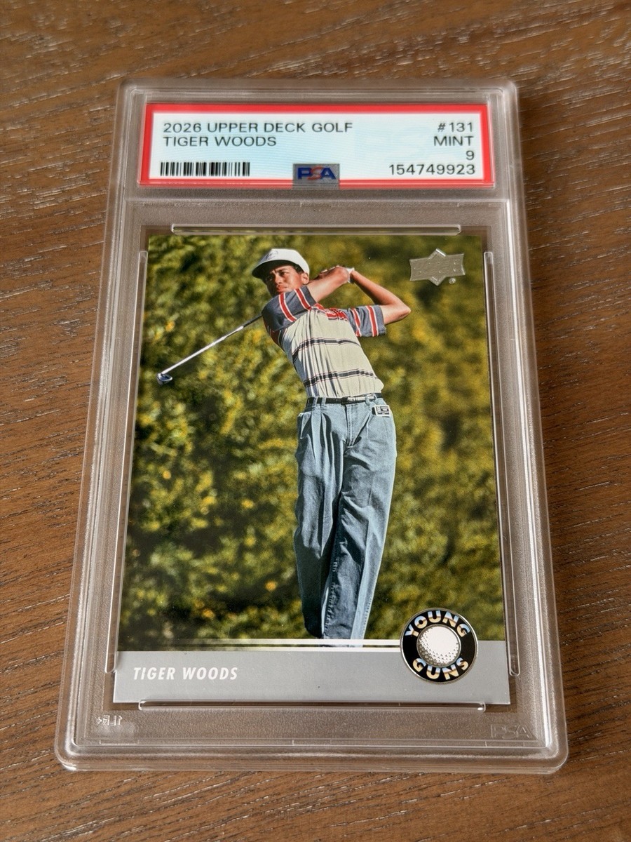 2026 Upper Deck - Retrospective Rookies Tiger Woods #131 for sale