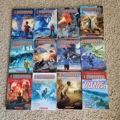 I Survived Series Lot Of 12 Books Lauren Tarshis Acceptable - Image 1 of 3