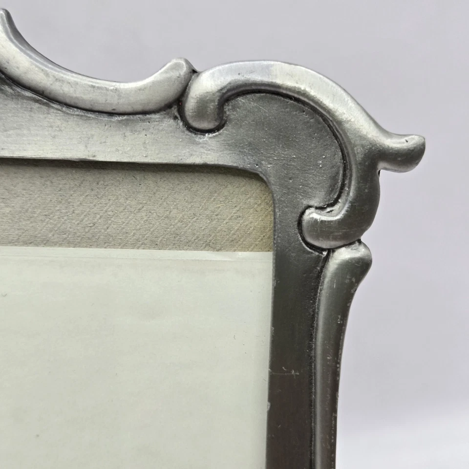 Marco de flores de rosas vintage 3D envejecido tono estaño núcleo de cabaña 3,5x5 Taiwán Foto 2 de 4