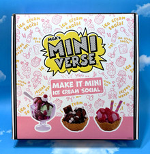 MGA's Miniverse Make It Mini Food/Ice Cream Social Shop playset Brand NEW