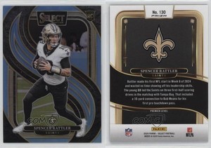 2024 Panini Select Premier Level Light Blue Prizm /99 Spencer Rattler Rookie RC