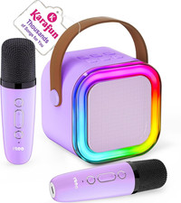 Mini Karaoke Machine for Kids, 2026 TOP Toys Birthday Gifts Ideas for Girls Ages