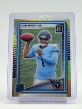 CAM WARD 2025 DONRUSS OPTIC FLEX PRIZM RATED ROOKIE /199 #293 TITANS Q4244
