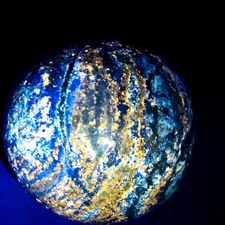 Lapis Lazuli Sphere - Stone of Truth & Wisdom, Third Eye Chakra, with Pyrite UR
