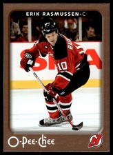 2006-07 O-Pee-Chee Erik Rasmussen New Jersey Devils #304
