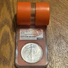 1986(S) 1 oz S Eagle NGC MS69 Struck At San Francisco Mint w original mint tube