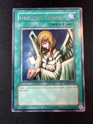 Yu-Gi-Oh! Graceful Charity (LP) DB2-EN095 Dark Beginning 2 Rare