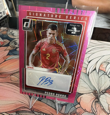 Panini Donruss 2025-26 Road to FIFA WC Signature Series Pedro Porro Auto #SS-PP