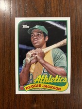 2023 Topps Archives Doubleheaders 89DH-23 Reggie Jackson Mark McGwire A's
