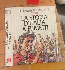 LA STORIA D'ITALIA A FUMETTI Biagi/Manara 1/32 + Copertine - Il Messaggero 1991