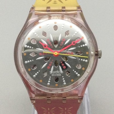 Vintage Swatch Surfing State Womens Watch 34mm Silver Tone  display picture 1