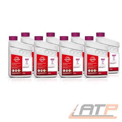 8x 1 L GLYSANTIN  G65  ECO BMB KÜHLERSCHUTZ SCHUTZMITTEL KÜHLER PINK 5116140