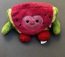 Bum Bumz Weston Watermelon Plush 8" Valentine's Day 2023 Heart Stuffed Toy