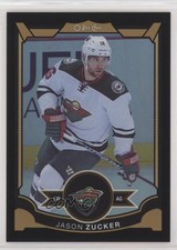 2015-16 O-Pee-Chee Rainbow Foil Black 6/100 Jason Zucker #57 0c3