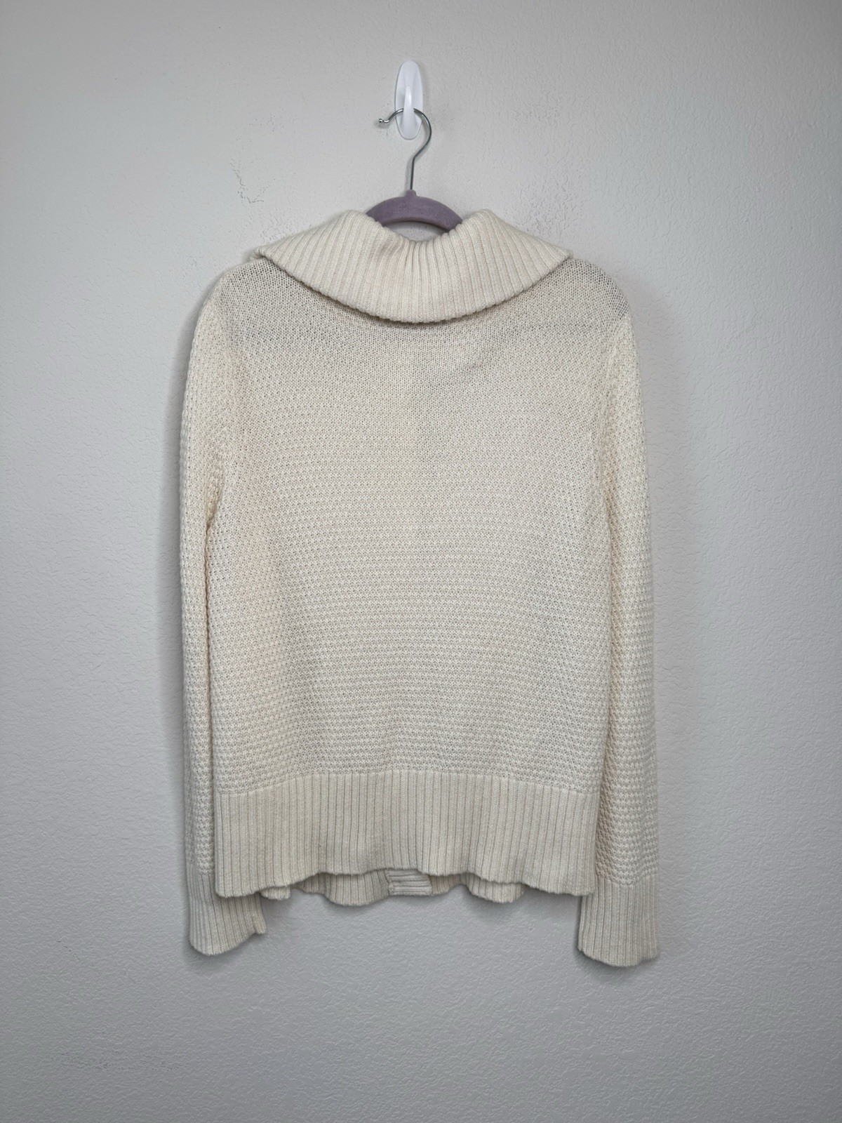 Talbots Petites Button Front Collared Cardigan Sw… - image 5