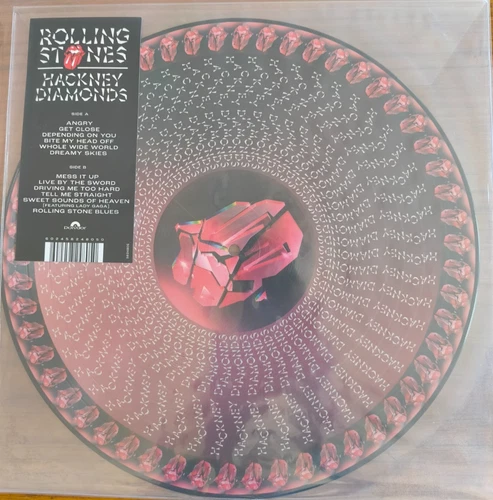 ROLLING STONES Hackney Diamonds limited Edition Picture Disc Zoetrope Vinyl 2023