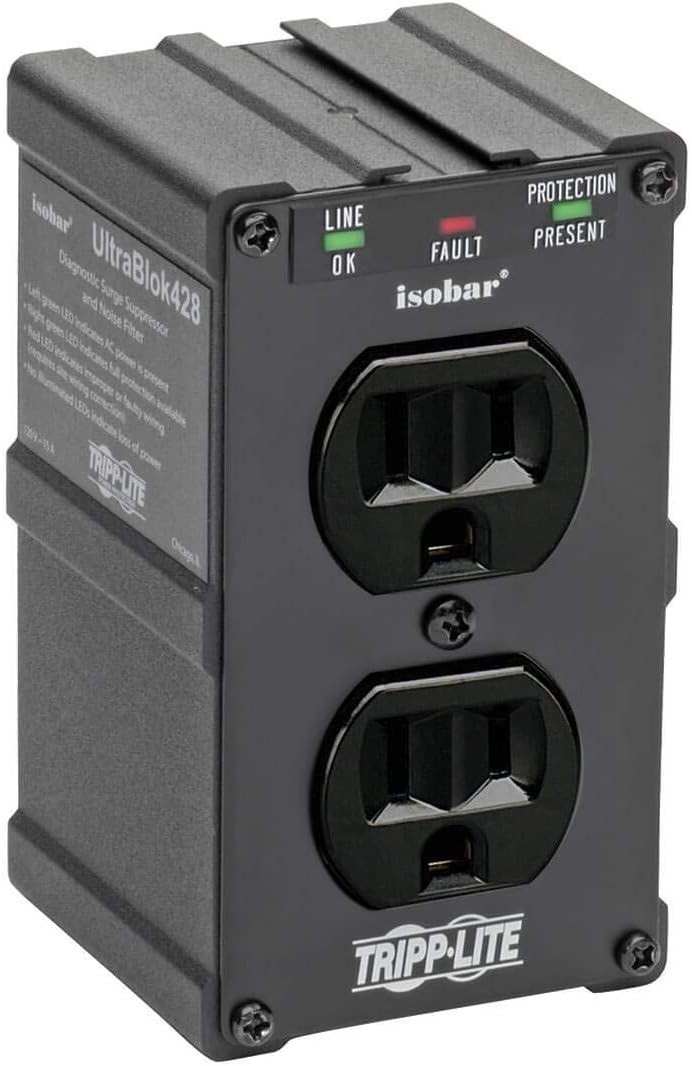 Tripp Lite ULTRABLOK 2-Outlets Surge Protector