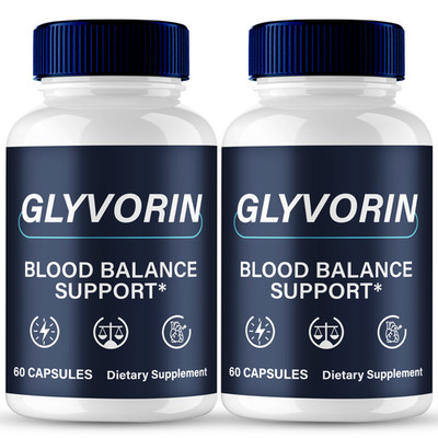 Glyvorin Capsules   Pure Blood Balance Support Formula (2 Pack)