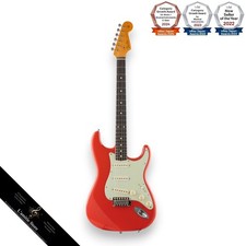 Fender Custom Shop MBS Custom Active 60 Stratocaster Fiesta Red Alder Body
