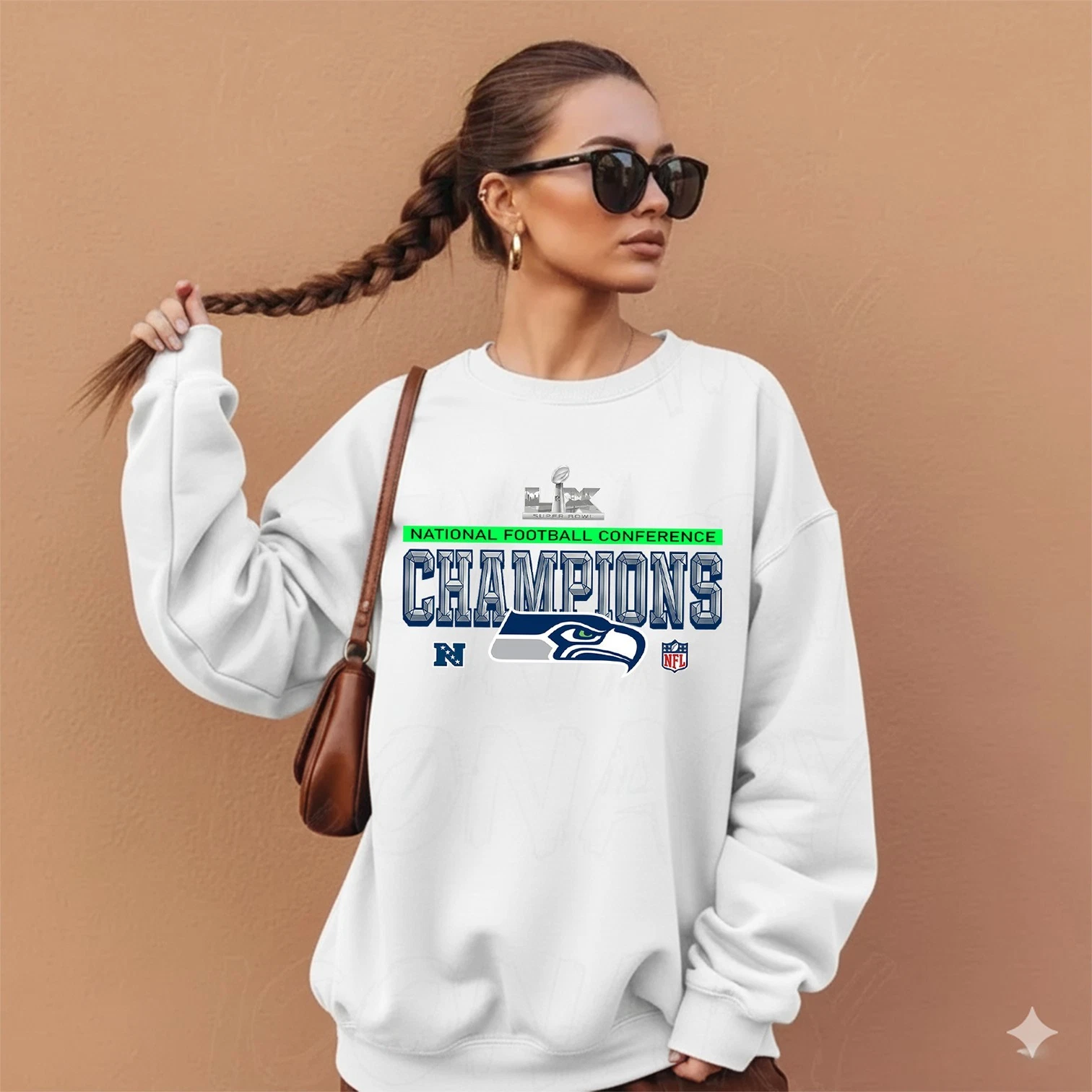 Seattle Seahawks 2025 NFC Champions Sweatshirt