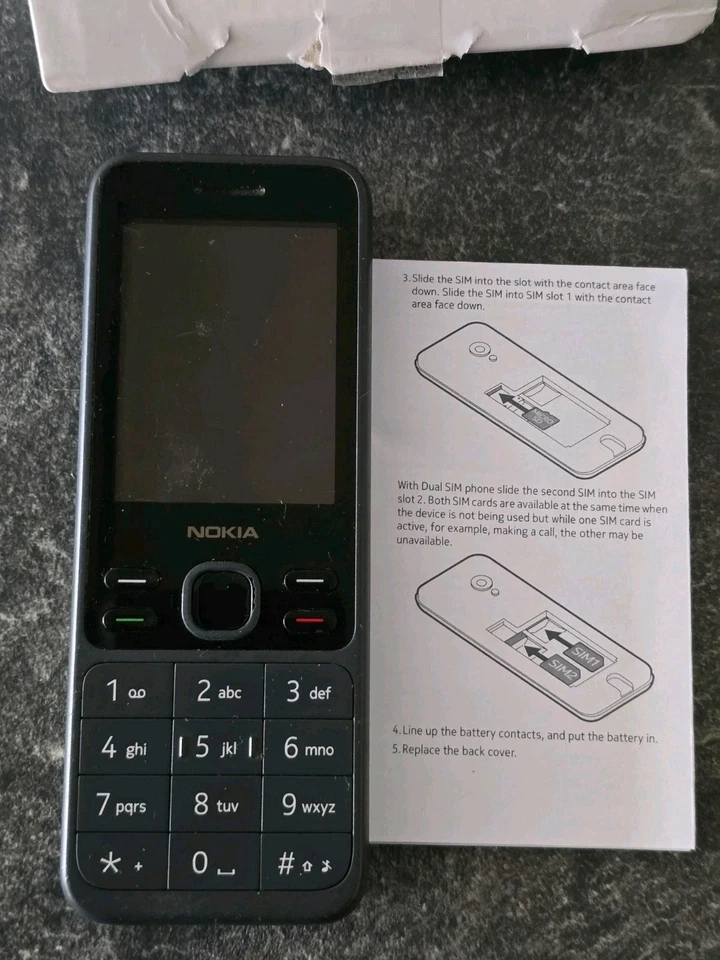 Handy NOKIA 150,  Dual-SIM,  schwarz,  gebraucht - Bild 3 von 4