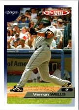 2005 Topps Total Team Checklists Vernon Wells #TTC29 Toronto Blue Jays