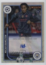 2023-24 Topps Merlin UEFA Club Competitions Micah Hamilton #AH-MH Rookie Auto RC