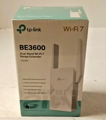 TP-Link RE220BE WiFi 7 Range Extender - NEU & VERSIEGELT