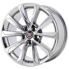 19 Cadillac Xts Pvd Bright Chrome-c Wheel Rim Factory Oem 4697 2013-2019 19 Cadillac Xts Pvd Bright Chrome-c Wheel Rim Factory Oem 4697 2013-2019