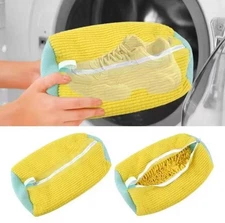 Shoe Washing Bag for Washing Machine – Zipper Laundry Bag for Sneakers, Reusable