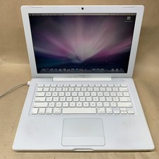 MacBook White 13" 2009 2.0GHz Core2Duo 2GB RAM 120GB SSD MacOS Leopard