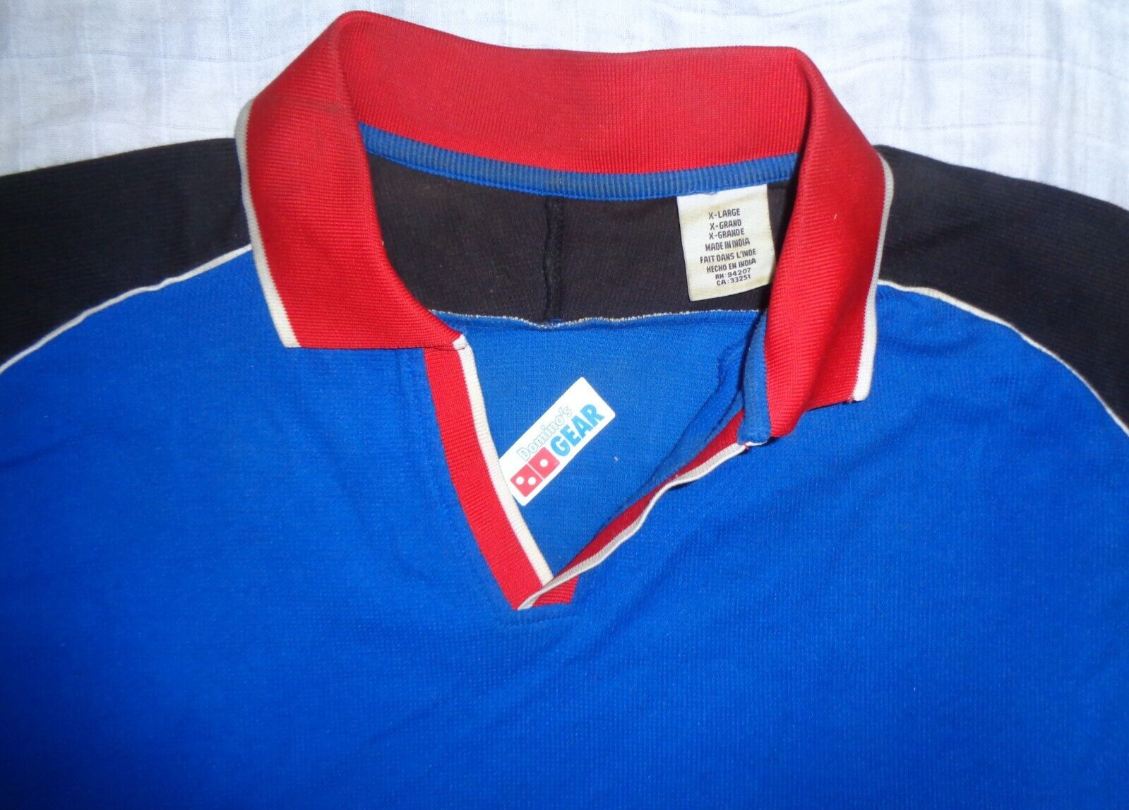 Domino's Pizza Domino's Gear Employee Uniforms Polo S… Gem