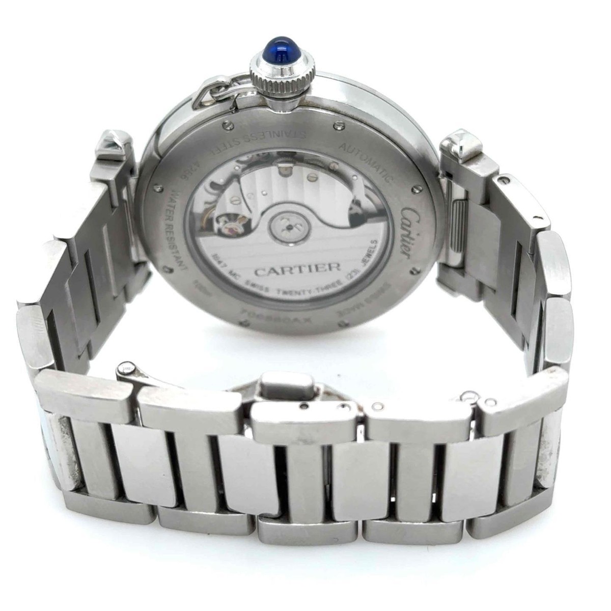 Cartier Pasha Automatic 41mm Stainless Steel Silver Dial  display picture 3