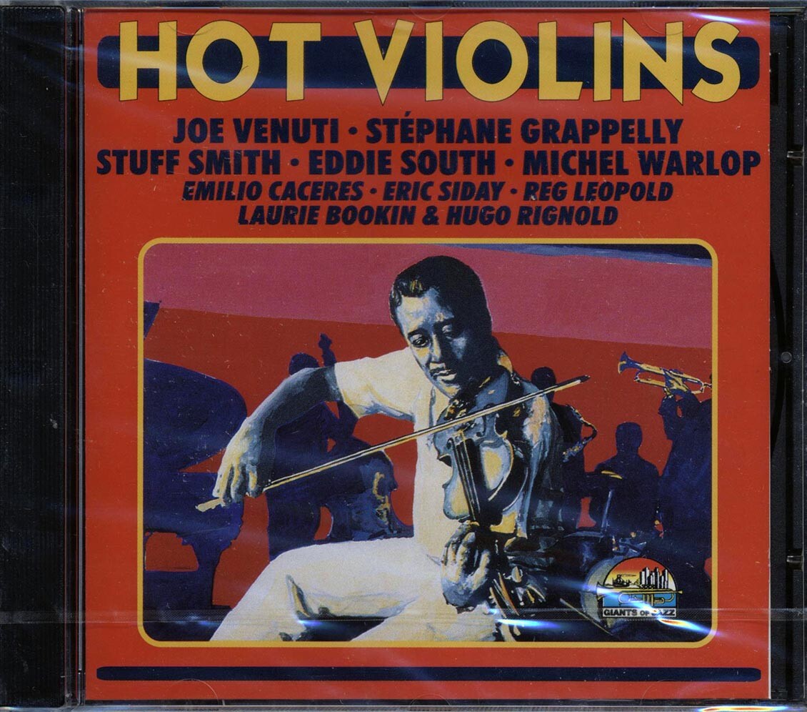 CD Джо Венути, Стефана Граппелли, Стаффа Смита и др. - Hot Violins