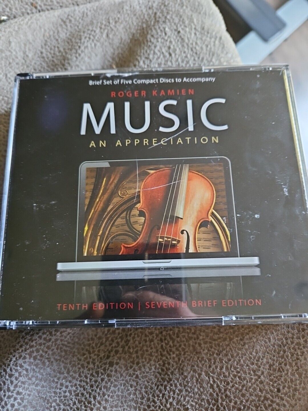 Music: An Appreciation (10th Edition, 7th Brief Edition) [5 CD] (CD, 2011, 5...