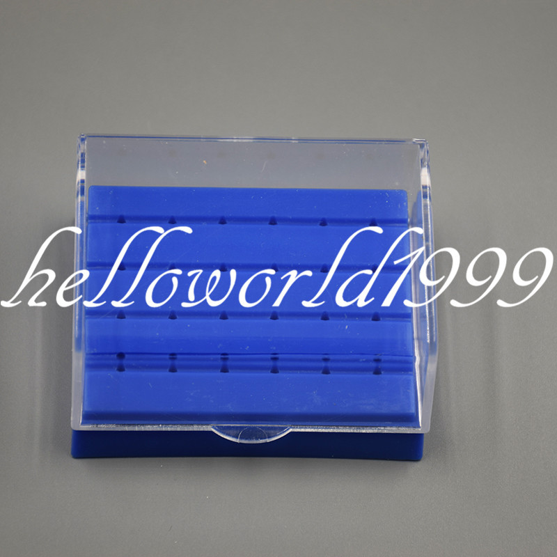 24-Hole Dental Bur Disinfection Holder Stand – Autoclave Safe, Plastic, Bur Case