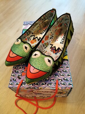 Irregular Choice Muppets Kermit the Frog Ballerinas Gr. 36 - Selten! 