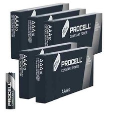 Duracell Procell Constant AAA Alkaline Battery MN2400 1,5V (Pack of 50)