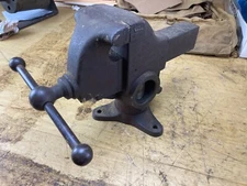John R. Long Patent Vise 1925 3" Jaws Early Parrot Vice Will Burt